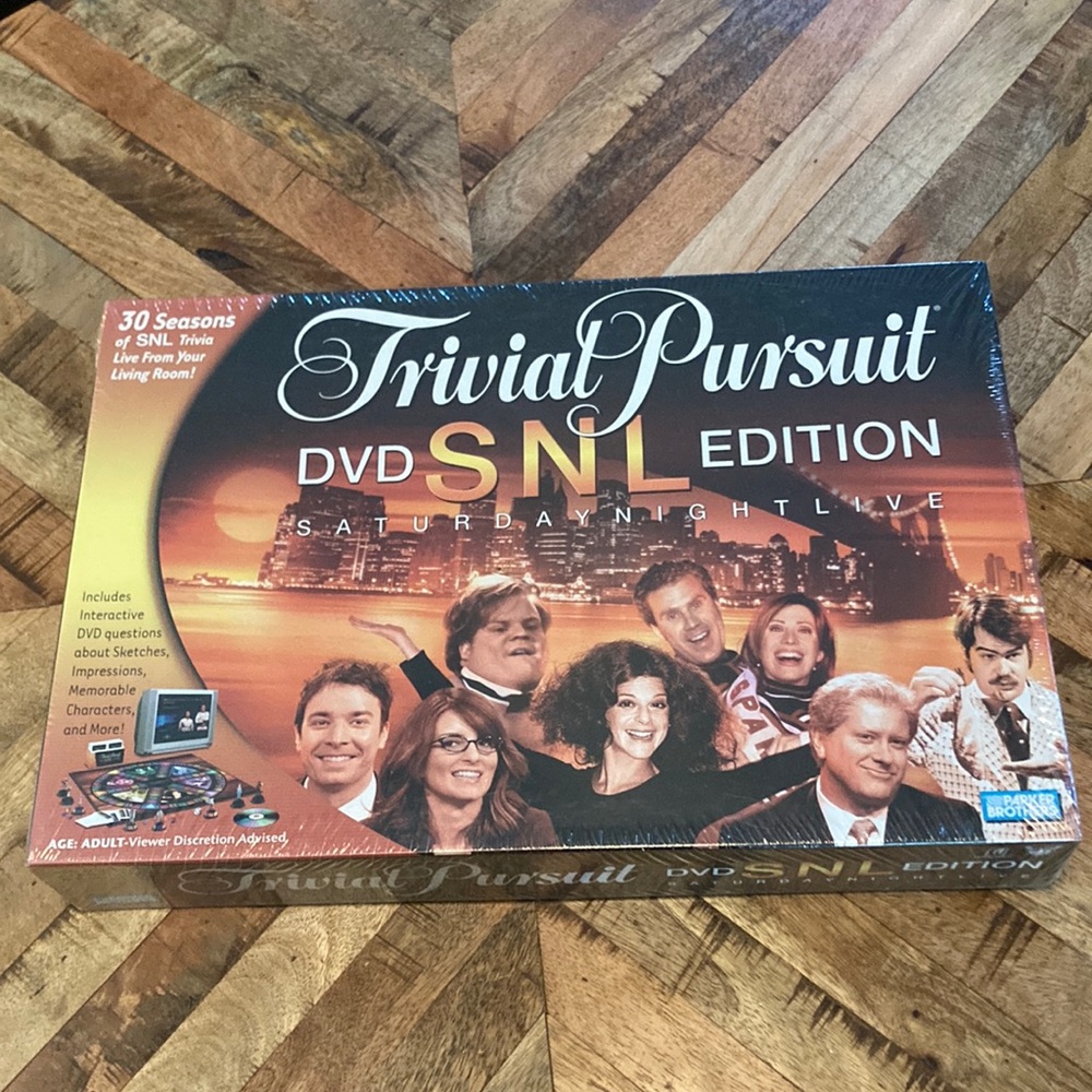 Parker Brothers Trivial Pursuit SNL.   NEW